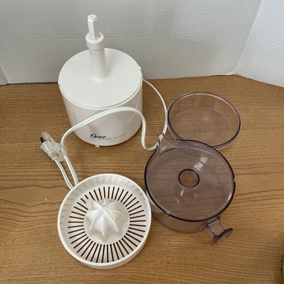 Vintage Oster Sunbeam Automatic Citrus Juicer Electric 3181 4100-08 White - Picture 3 of 9